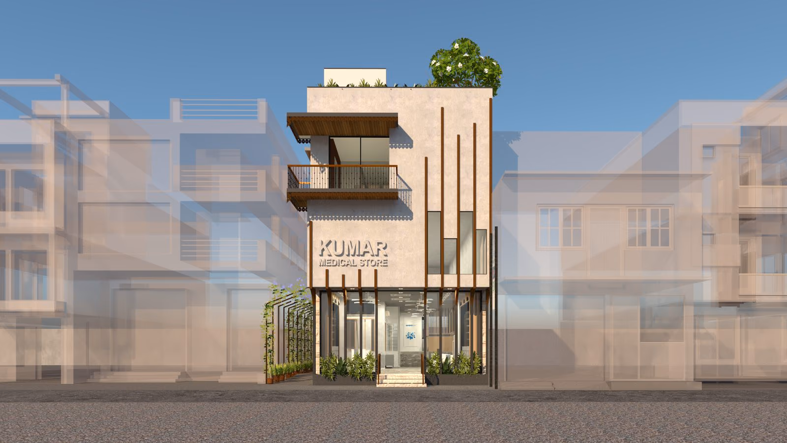 Commercial Building at Dewas