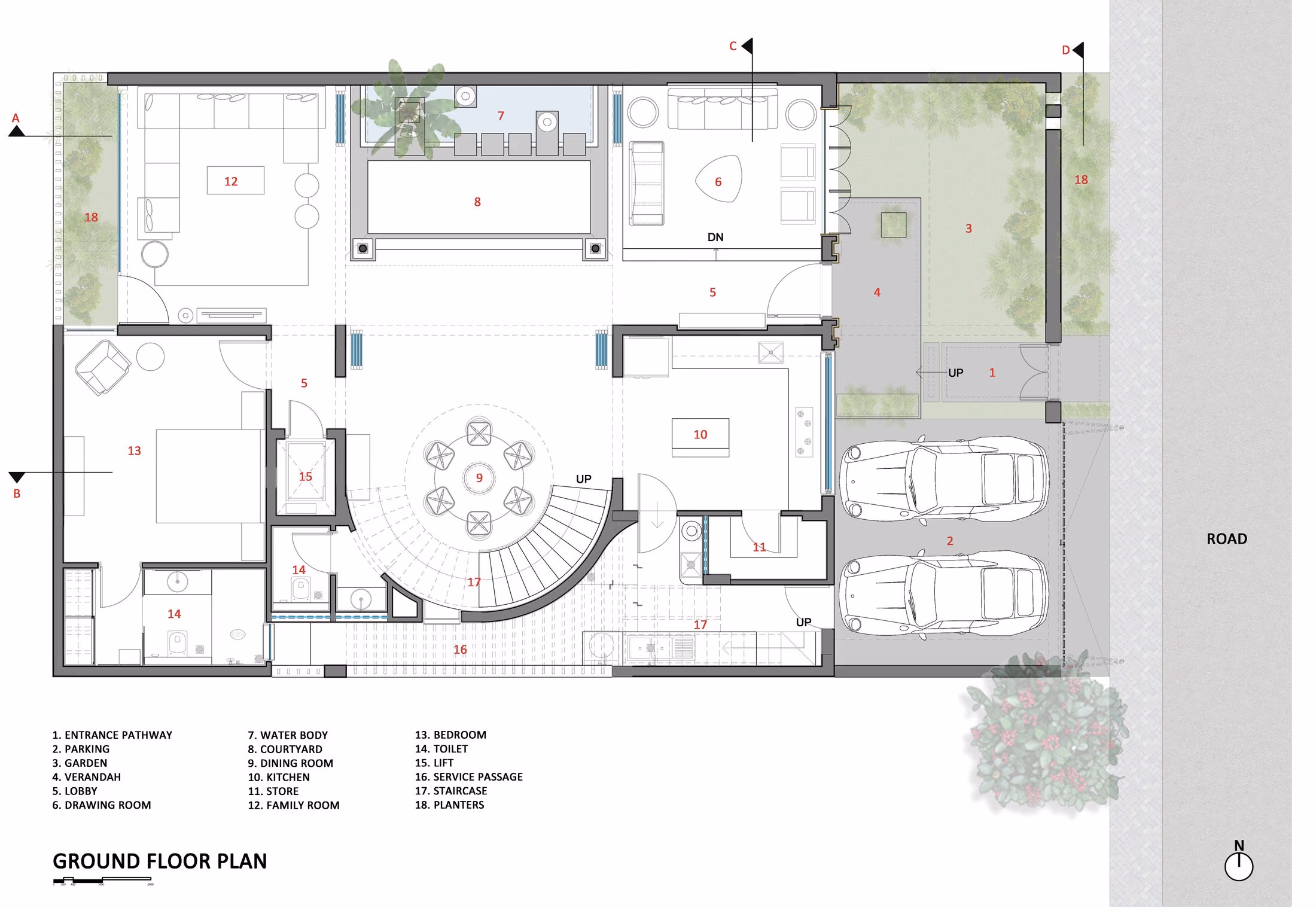 The Courtyard House 26